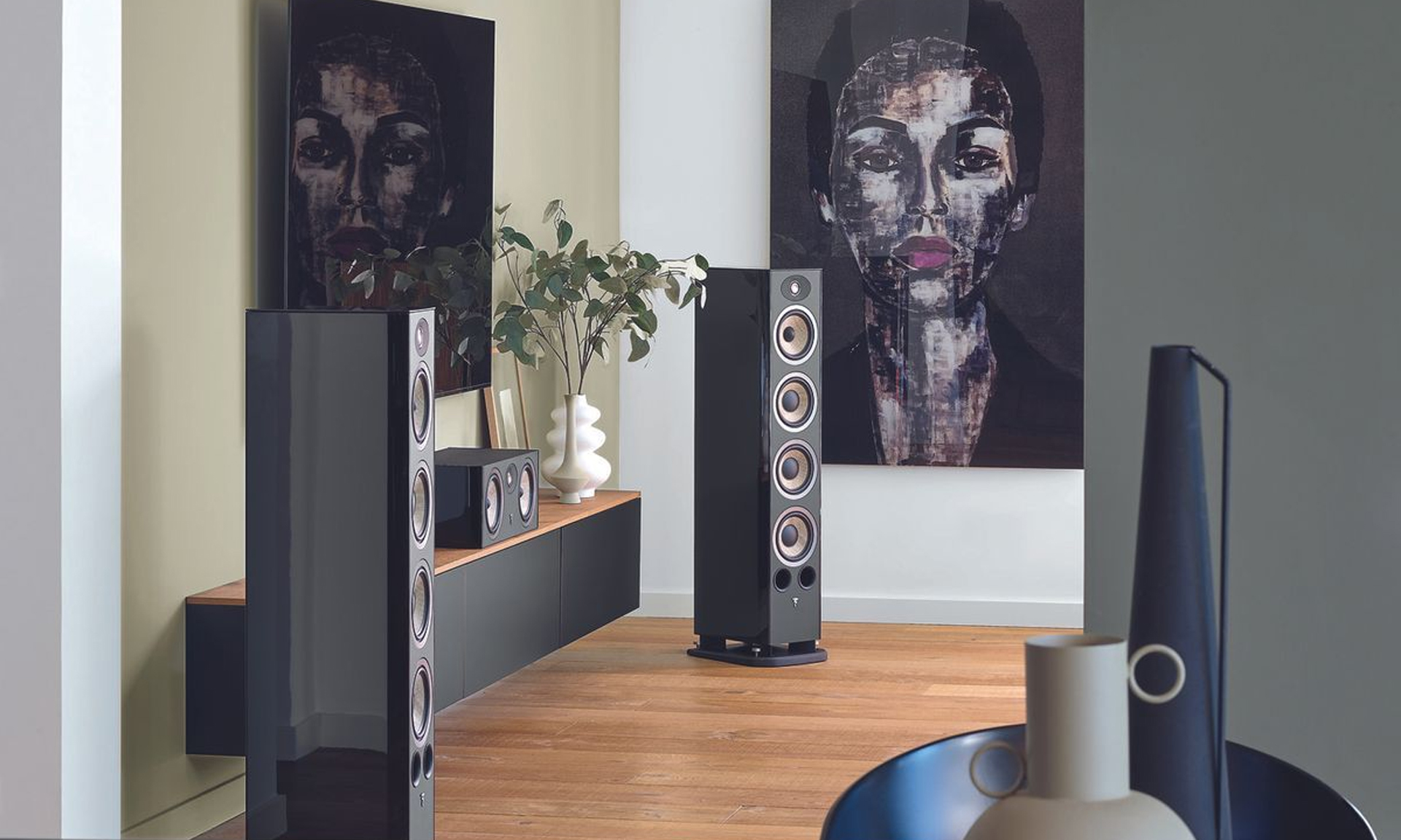 Focal Aria Evo X N3 parlantes columna HiFi diseño elegante living