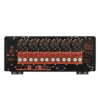 Panel trasero del Marantz AMP 20 con 12 entradas XLR y RCA y bornes de parlantes