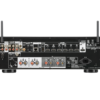 Panel trasero del Denon DRA-900H con 6 entradas HDMI, entrada phono y 4 terminales de parlantes