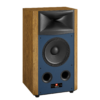JBL 4369 sin rejilla vista tres cuartos con woofer de 15 pulgadas y bocina HDI