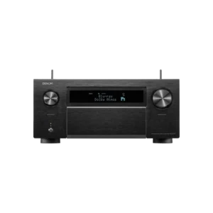 Amplificador de cine en casa Denon AVC-A1H vista frontal Amplificador de cine en casa Denon AVC-A1H vista frontal