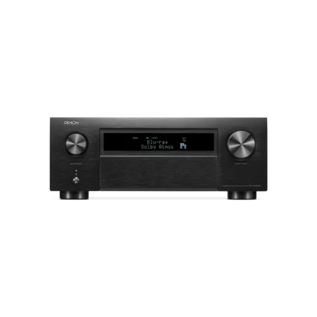 Amplificador de cine en casa Denon AVC-X6800H vista frontal Amplificador de cine en casa Denon AVC-X6800H vista frontal