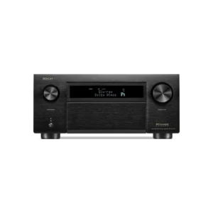 Receiver de cine en casa Denon AVR-A10H vista frontal Receiver de cine en casa Denon AVR-A10H vista frontal