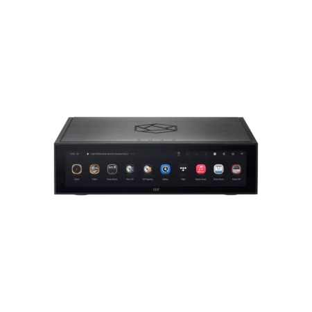 Streamer HiFi Rose RS151 vista frontal con su pantalla táctil Streamer HiFi Rose RS151 vista frontal con su pantalla táctil