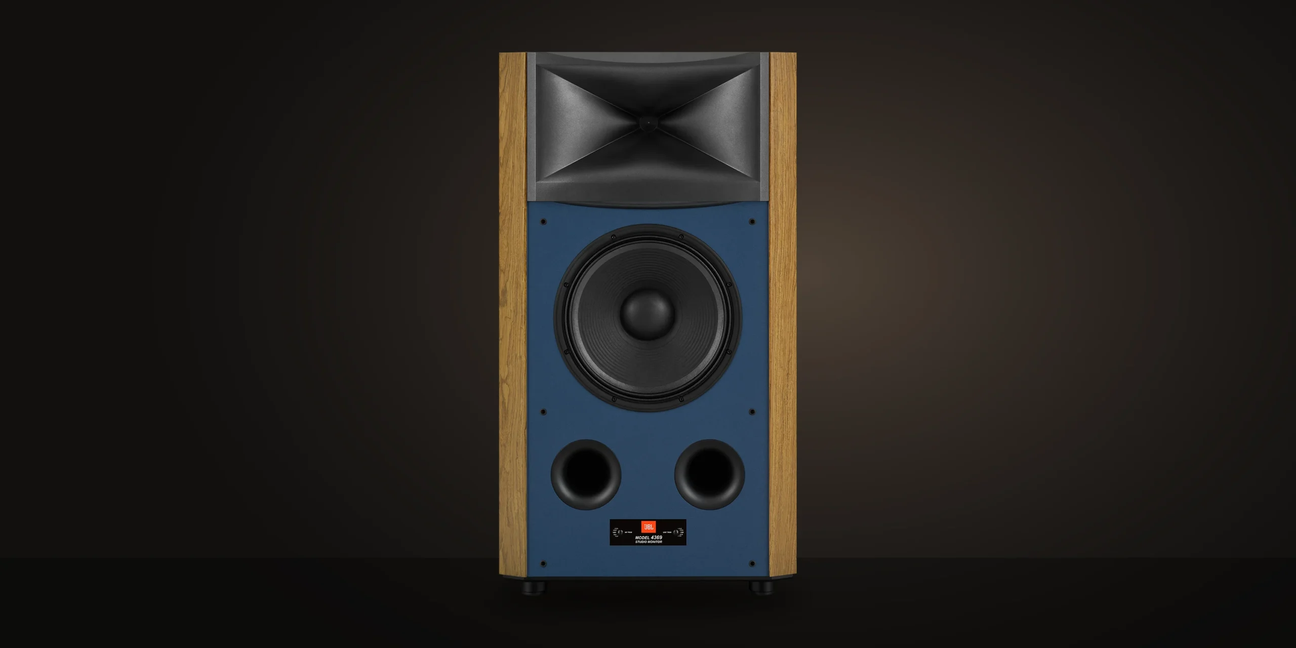 JBL 4369 sin rejilla: woofer Differential Drive de 15 pulgadas y bocina HDI de Sonoglass