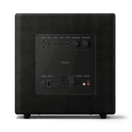 Panel trasero del subwoofer KEF Kube 10 MIE