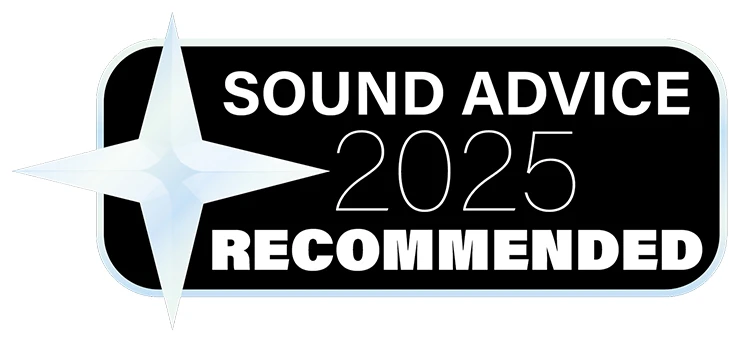 Premio Sound Advice 2025 Recommended para el Monitor Audio Vestra W10