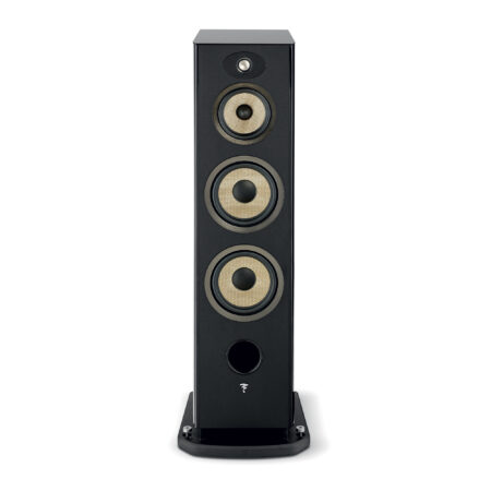 Focal Aria Evo X N4 vista frontal con woofers Flax y tweeter TAM