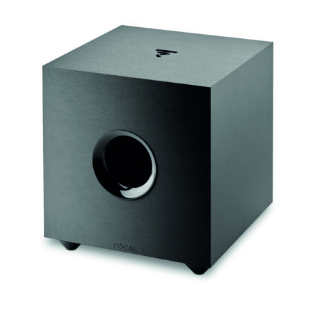 Focal Cub Evo subwoofer activo vista tres cuartos Focal Cub Evo subwoofer activo vista tres cuartos