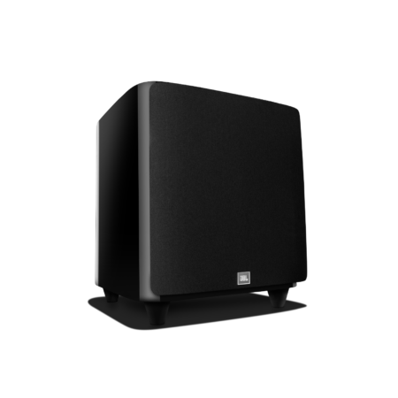 JBL HDI-1200P en ángulo con la rejilla colocada JBL HDI-1200P en ángulo con la rejilla colocada