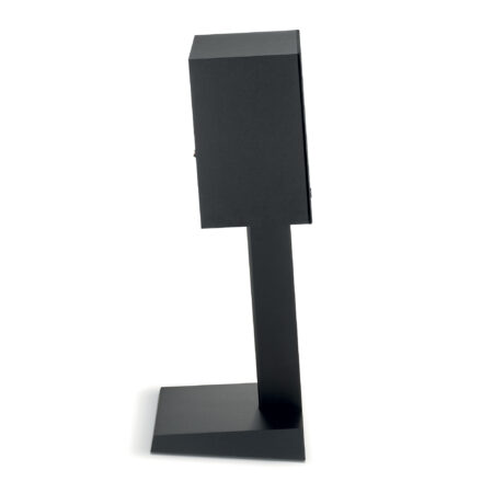 Focal Theva N°1 Stand vista de perfil con el bafle inclinado Focal Theva N°1 Stand vista de perfil con el bafle inclinado