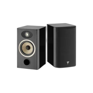 Focal Aria Evo X N1 par de bafles de estante, uno sin rejilla y otro con rejilla