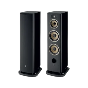 Focal Aria Evo X N4 par de bafles de piso, uno con rejilla y otro sin rejilla