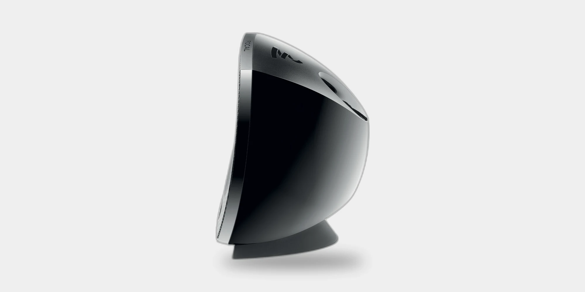 Focal Sib Evo 2.0 vista de perfil con su base