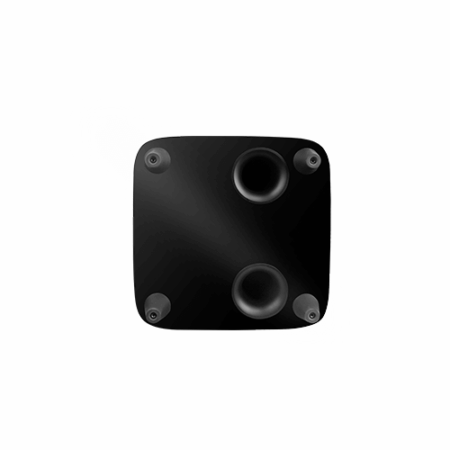 Base del JBL HDI-1200P con sus dos puertos hacia abajo Base del JBL HDI-1200P con sus dos puertos hacia abajo