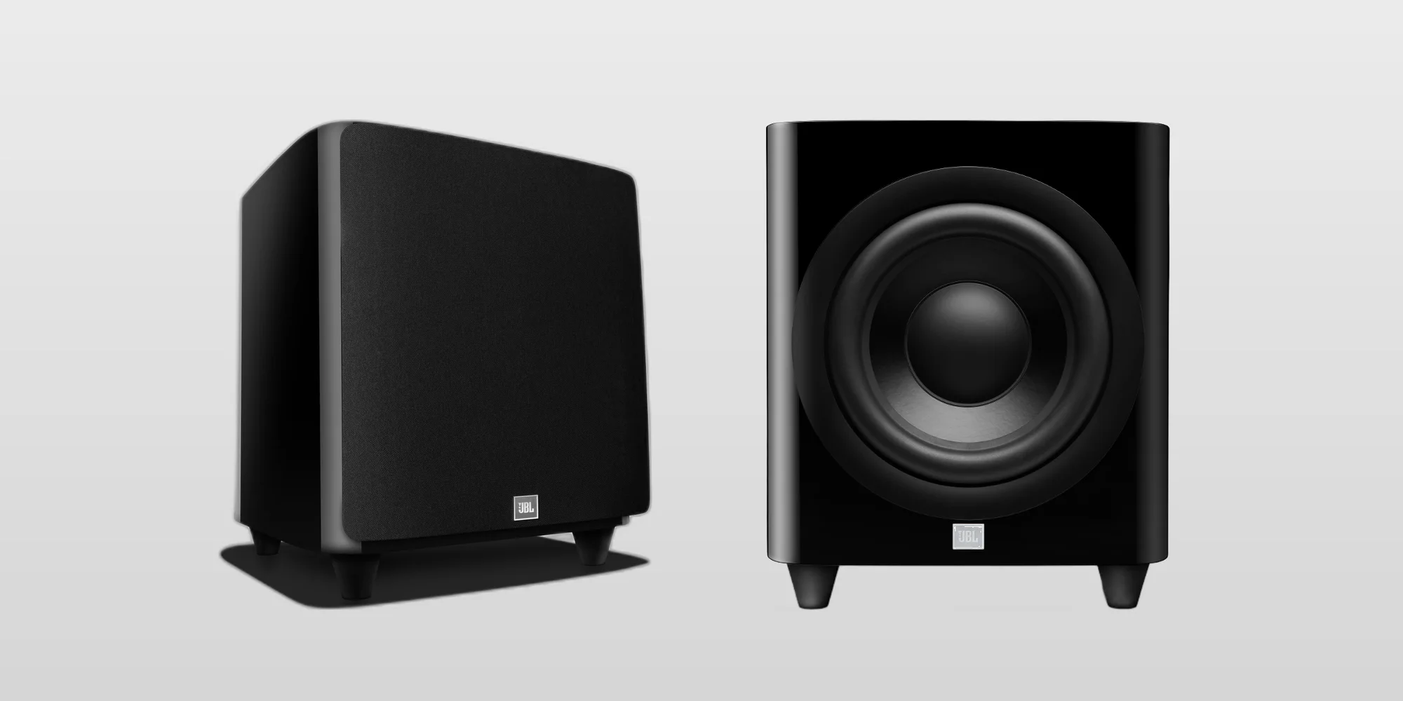 Subwoofer JBL Synthesis HDI-1200P con y sin rejilla