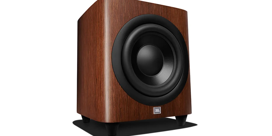 Subwoofer JBL HDI-1200P con woofer Poly-plas de 12 pulgadas a la vista