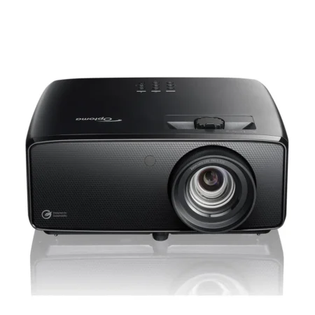 Optoma UHZ58LV vista frontal con lente Optoma UHZ58LV vista frontal con lente